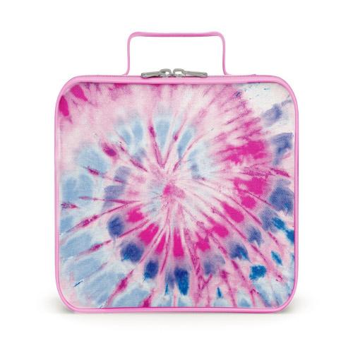 TOP TRENZ - TIE DYE RAZZY CANVAS INSULATED LUNCH BOX - The Stationery ...