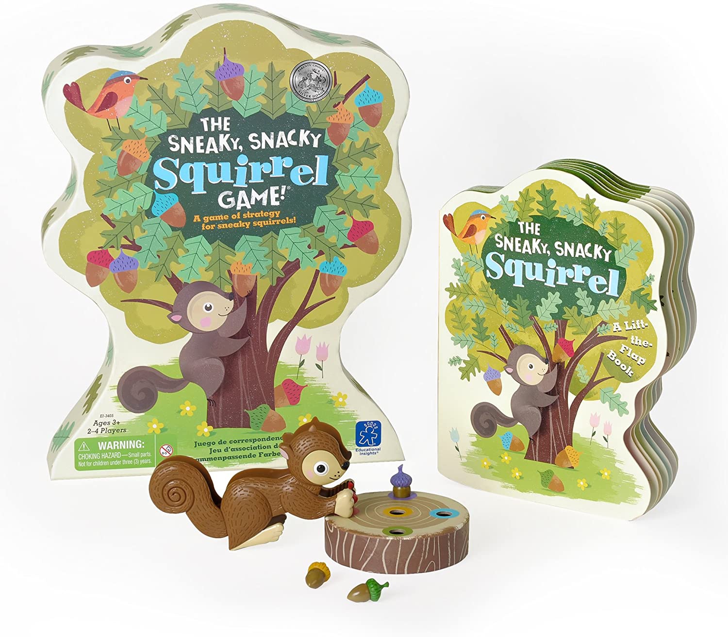 EDUCATIONAL INSIGHTS - The Sneaky, Snacky Squirrel Game ...