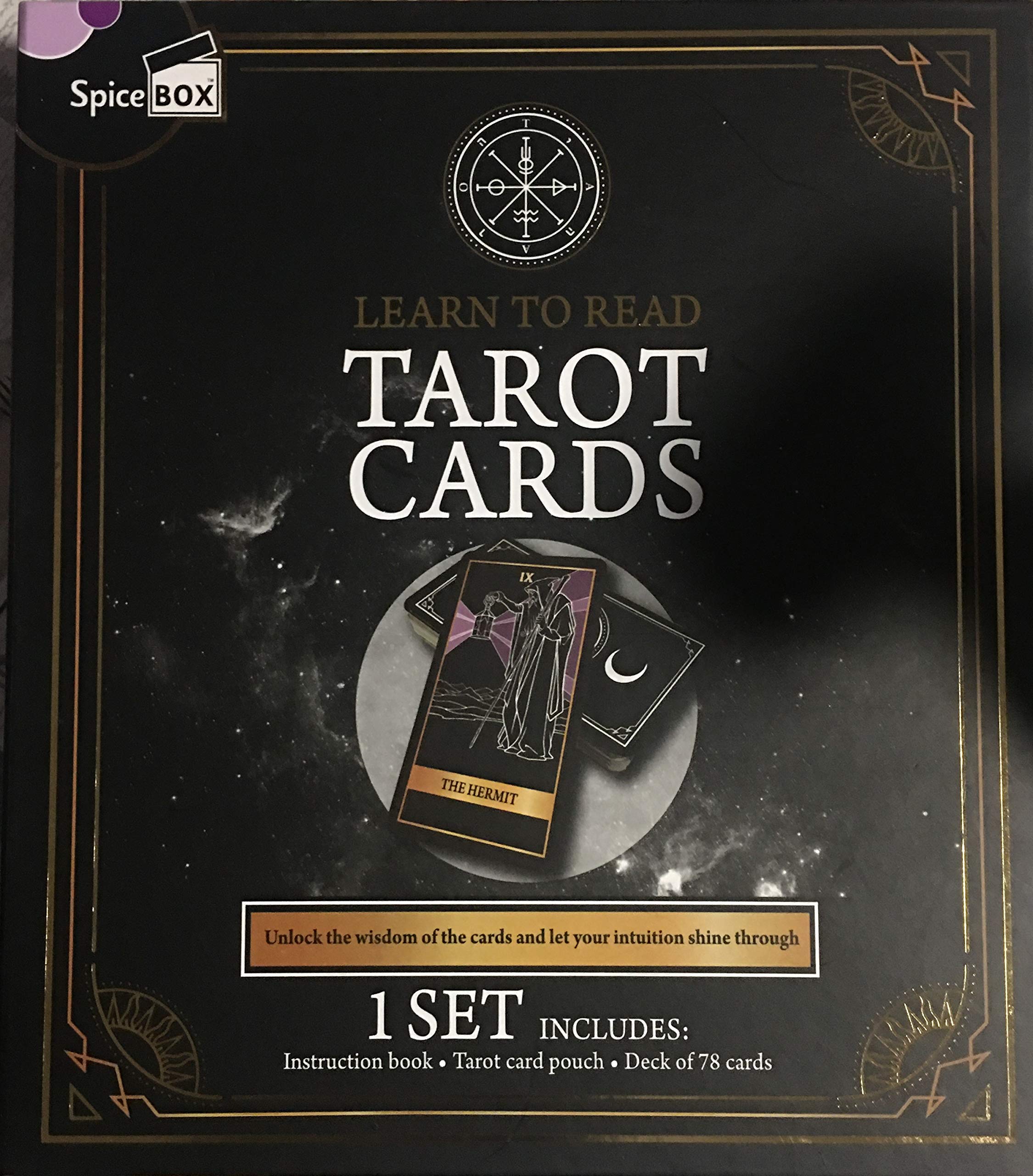 SPICEBOX Learn to Read Tarot Cards Cards - The Stationery Store ...