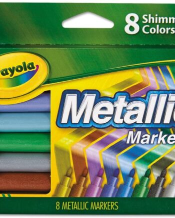 Crayola Metallic Outline Markers, Assorted Colors 4pk - The Stationery  Store & Authorized FedEx Ship Centre