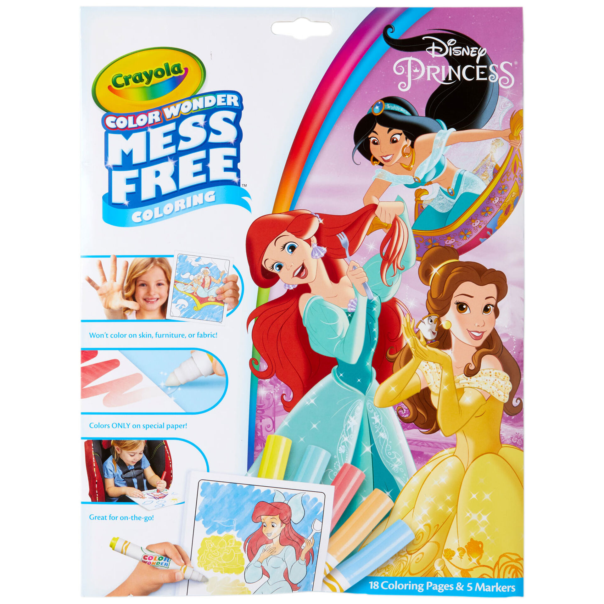 Color Wonder™ Mess Free Disney Princess Coloring Pad & Markers - The