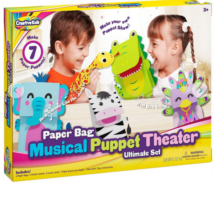 Musical Puppet Theater DIY Hand and Finger Puppets The Stationery